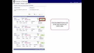 Student Self Service Enroll Using My Planner