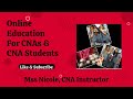 Who is miss nicole cna instructor  cna  learnwithnicole