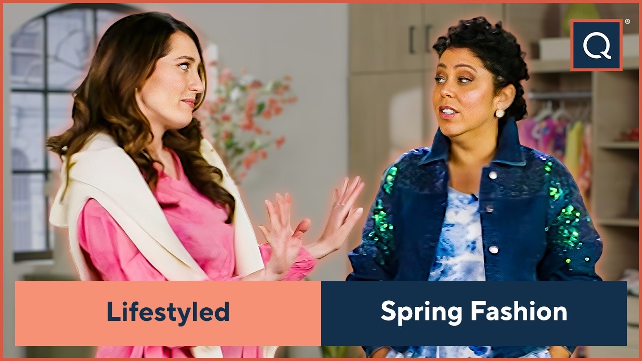 Goodbye Winter Clothes, Hello Spring Fashion 🌷 Lifestyled | QVC