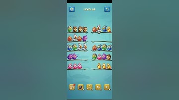 Bird sort puzzle level 86 #birdsortpuzzle