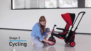 smarTrike 2-stage Training Pedals - YouTube