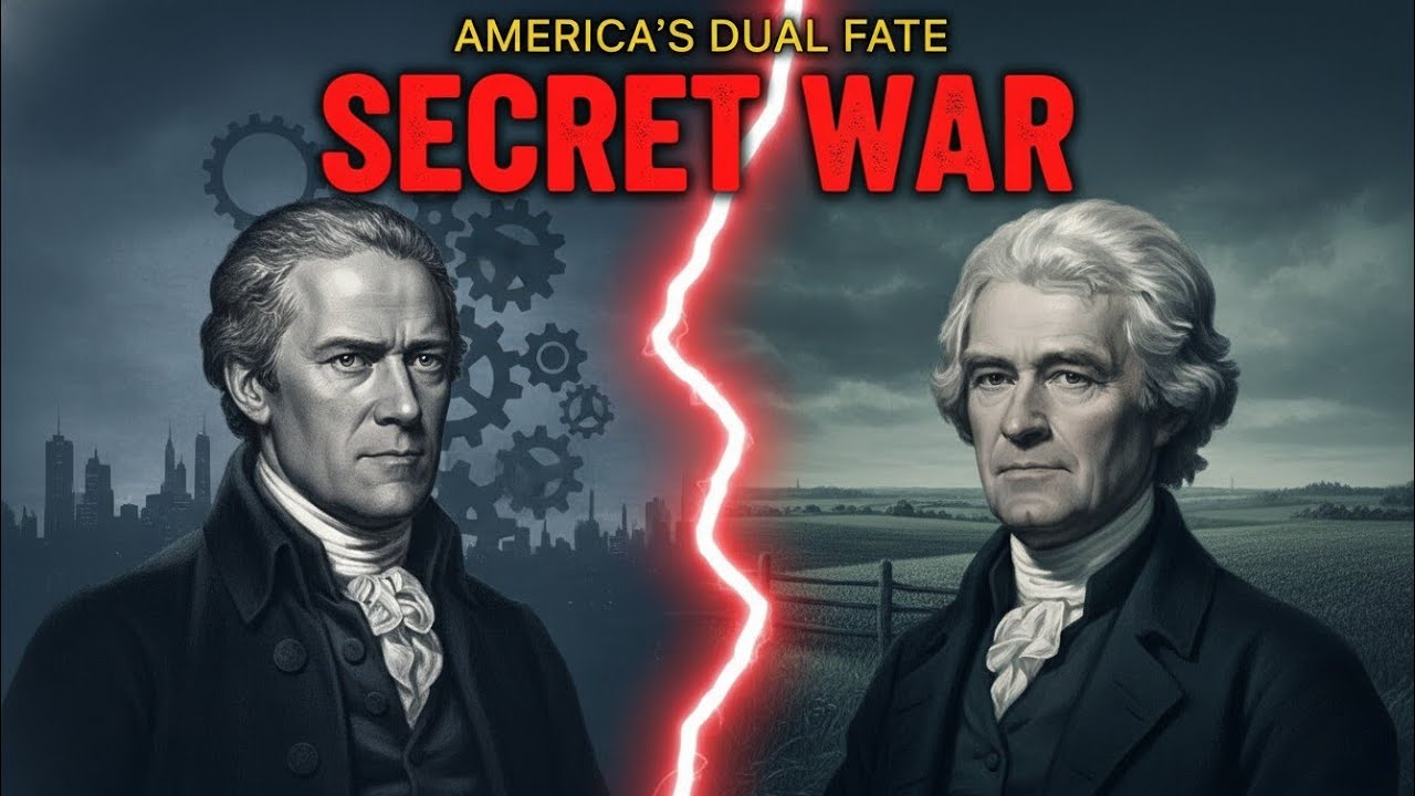 SECRET WAR: Hamilton vs. Jefferson. Who KILLED America's TRUE Future?