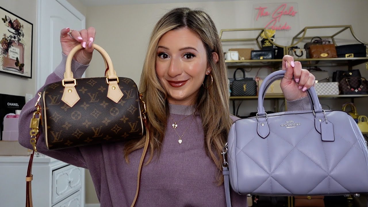 My Speedy/ Boston Handbag Collection! (Bags from Coach, Louis Vuitton & more!) 👜💜🤩