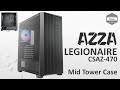 AZZA LEGIONAIRE - Boitier PC Gamer RGB - Gaming Case - AZZA CSAZ-470 - ATX Mid Tower Case - Unboxing