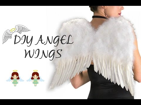 BUDGET-FRIENDLY AND EASY ANGEL WINGS / DIY ANGEL WINGS MADE OF PAPER 