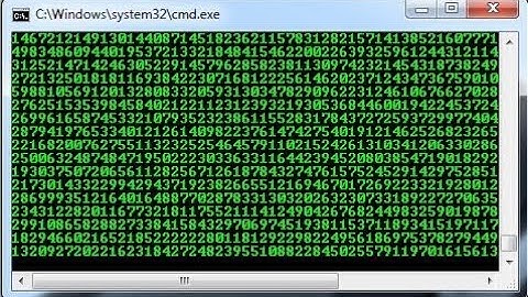 How to make Matrix Effect in Notepad.