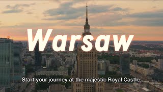 Full City Guide of Warsaw, Poland
