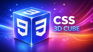 CSS ka Secret Trick – 3D Cube in 2 Minutes! 😱 #css  #3dcube #coding #cssanimation #python