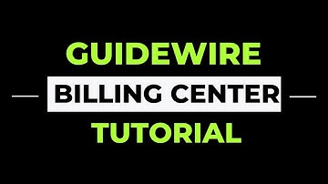 Guidewire Billing Center | Guidewire Tutorial |Guidewire training |  Guidewire online training