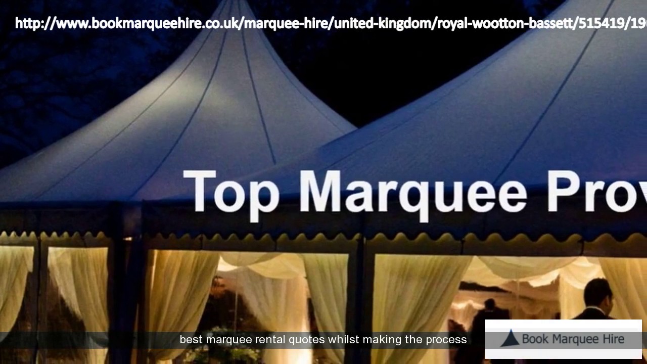 Marquee hire Royal Wootton Bassett YouTube