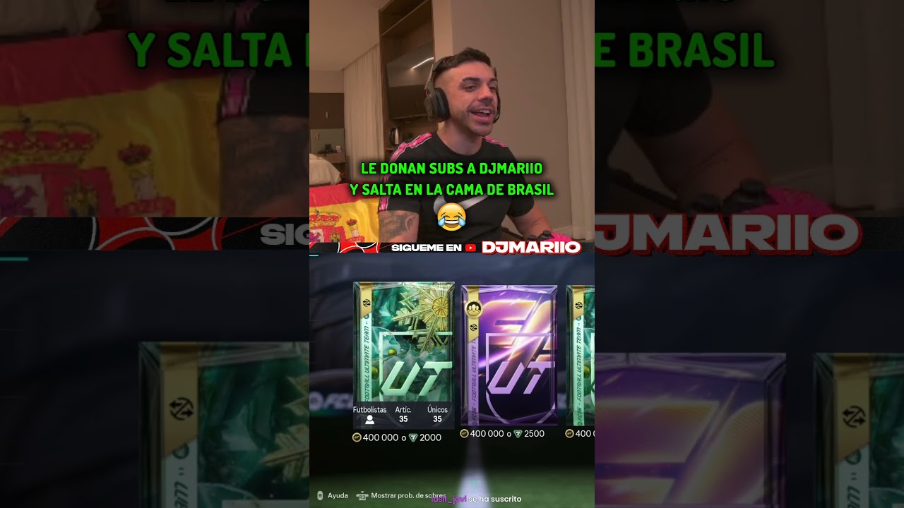 SUBS A MARIO Y SALTA EN LA CAMA 😂 #djmariio