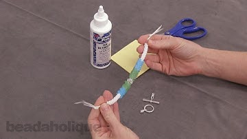 How to Finish Kumihimo Braid Ends with Glue