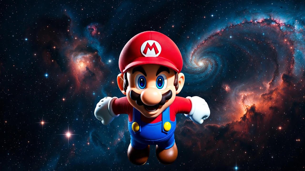 Моя 3D-модель Super Mario Bros II (создана компанией Grab N Go Media) 