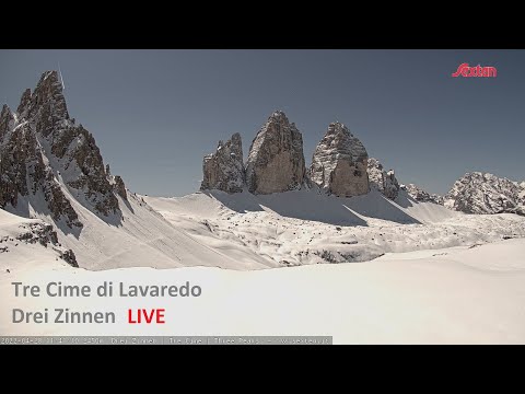 LIVE Tre Cime di Lavaredo - 3 Zinnen Dolomites