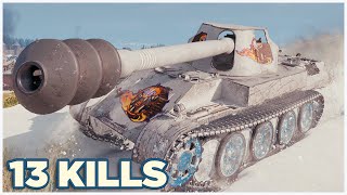 Rheinmetall Skorpion • 13 ФРАГОВ • WoT Gameplay
