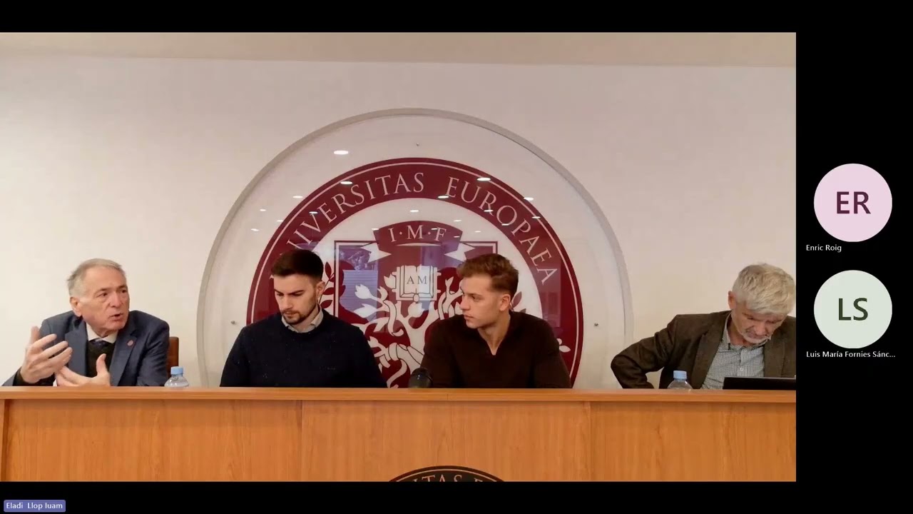 II Fòrum IUAM. Taula Rodona - Eladi Llop, Gerard Miret, Jordi Segura i Xavier Sales (moderador)