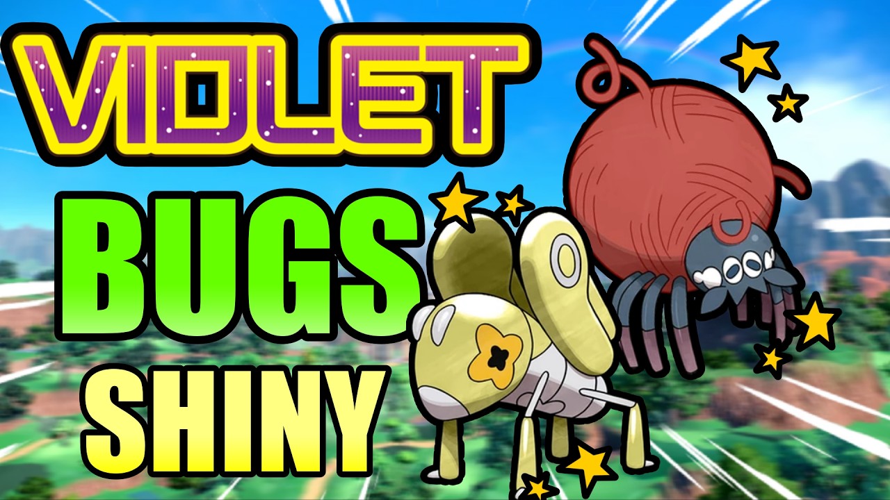 Pokémon Violet But I Can Only Use SHINY BUG TYPES!