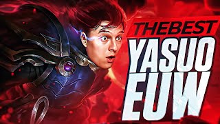 🚨CHALLENGER YASUO RANKED EUW🚨GOD GAMER🚨MIDLANE MAIN🚨