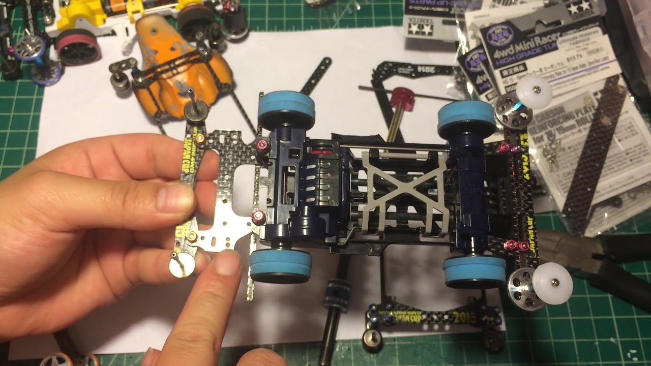 Tamiya Mini 4WD【ミニ四駆】SXX chassis Body Damper System Review