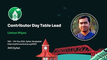 Introducing Linkon Miyan, Table Lead for Contributor Day