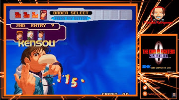The King of Fighters 2000 - Psycho Soldier Team (Athena - Kensou - Bao - Chin) playthrough Gameplay