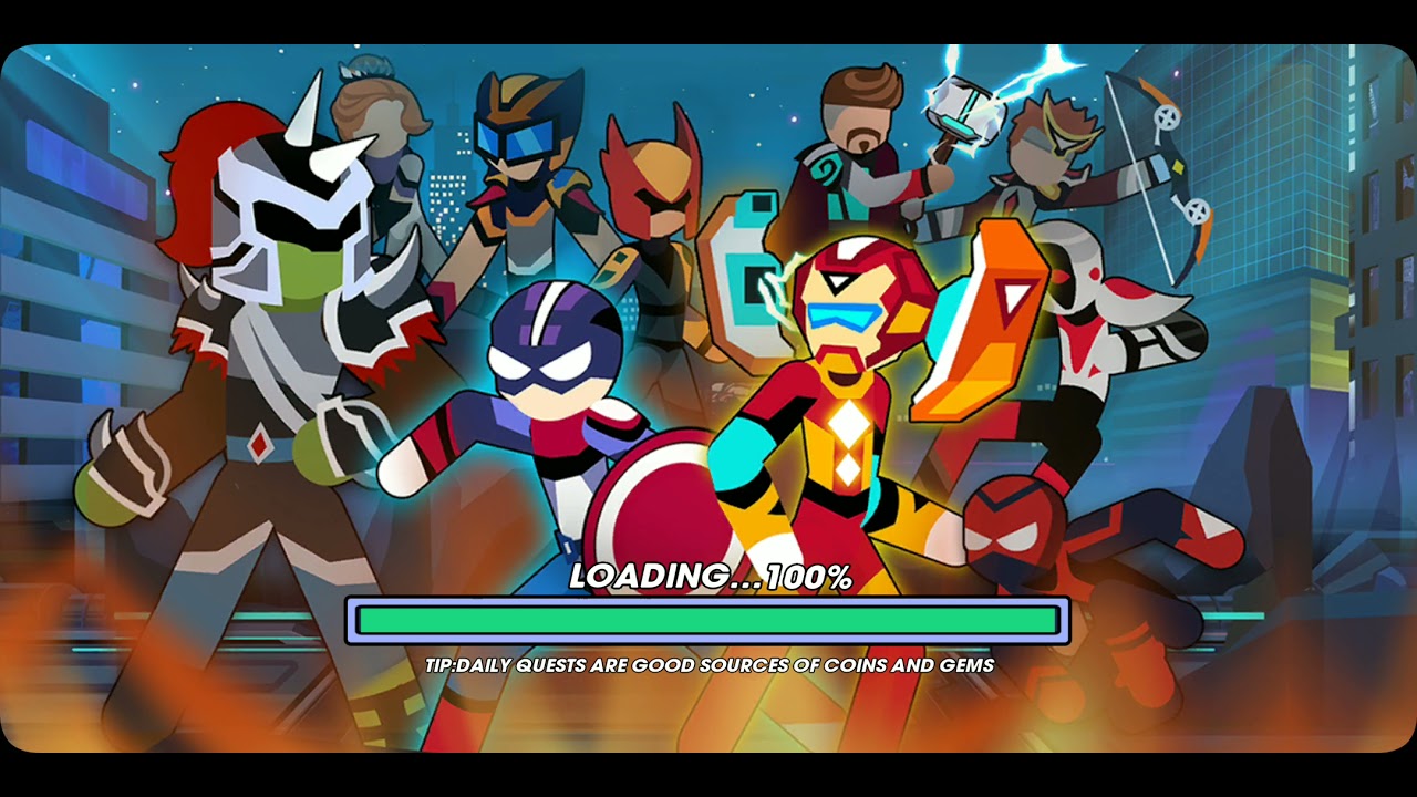 Stickman fighter infinity level 3