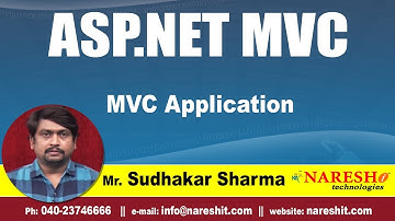 MVC Application | asp.net MVC Tutorial | Mr.Sudhakar Sharma