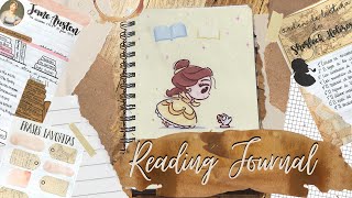 Reading Journal 2021 flip through