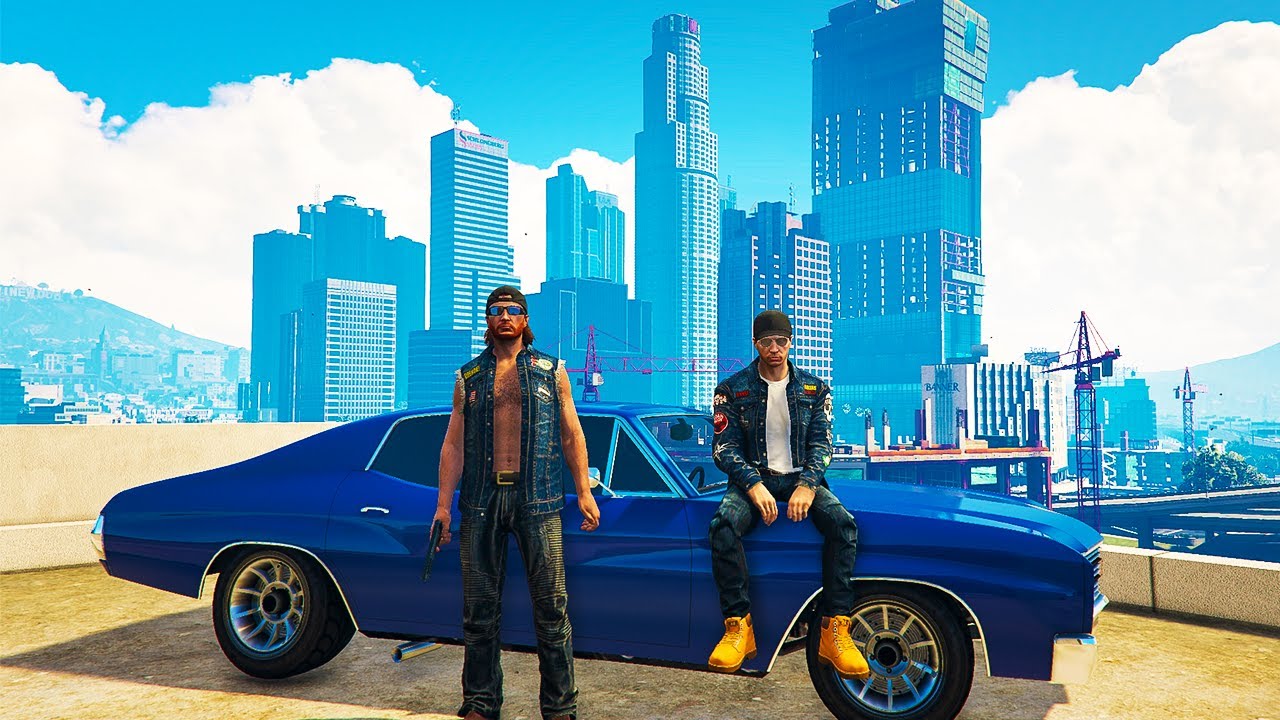 we started a gang in a GTA Roleplay server...