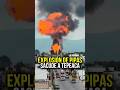 Se registra explosión a causa de pipas en Tepeaca ⚠️