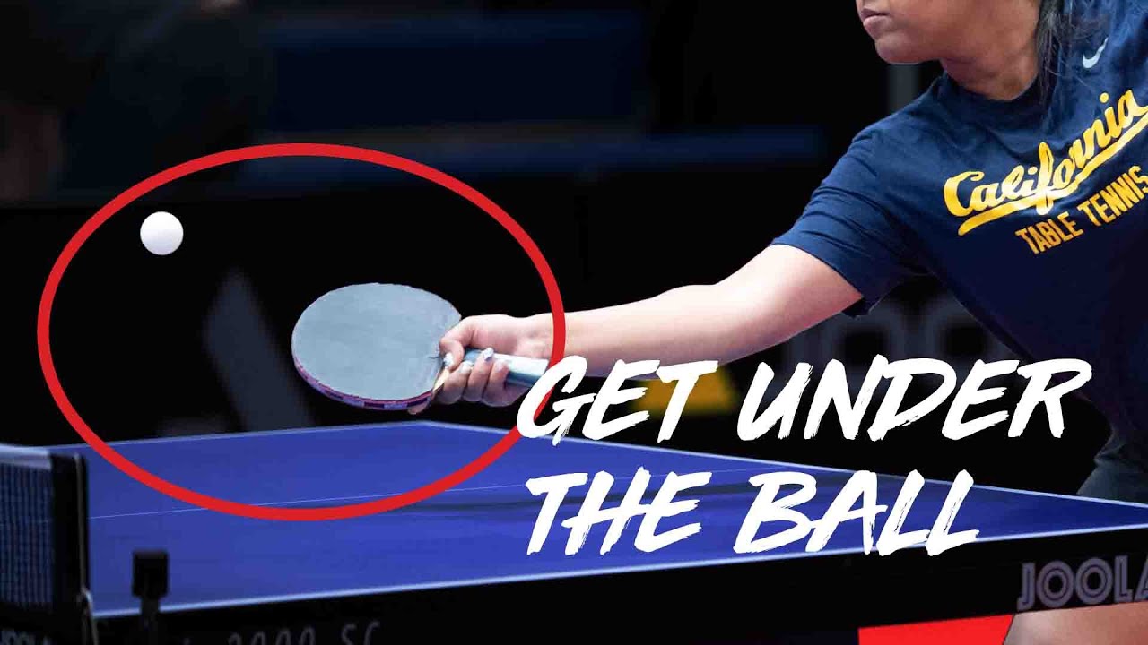 Mastering the Forehand Push Table Tennis Tutorial YouTube