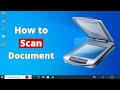 How to Scan a Document to Your Computer