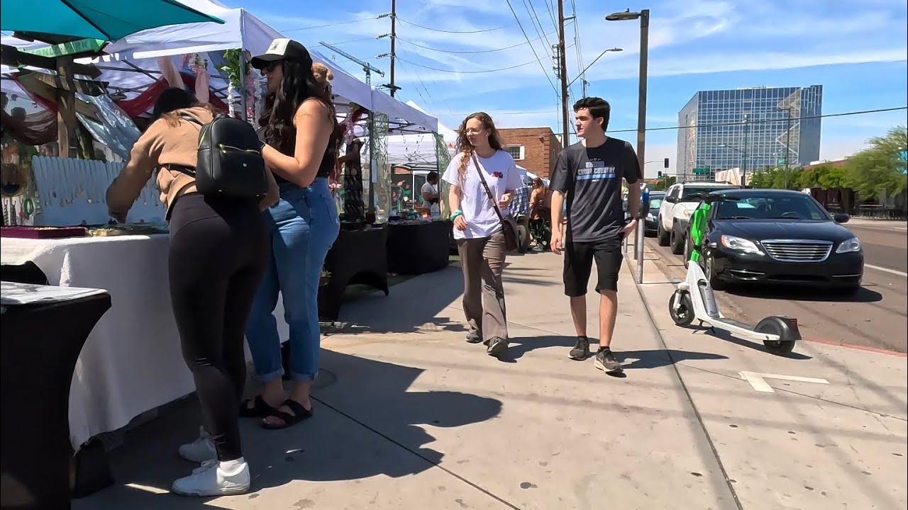 A Weekend in Downtown - Bike Ride - Phoenix Arizona - YouTube