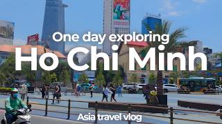 One day exploring Ho Chi Minh City Silent Aesthetic Food Book Street Vietnam Travel Vlog