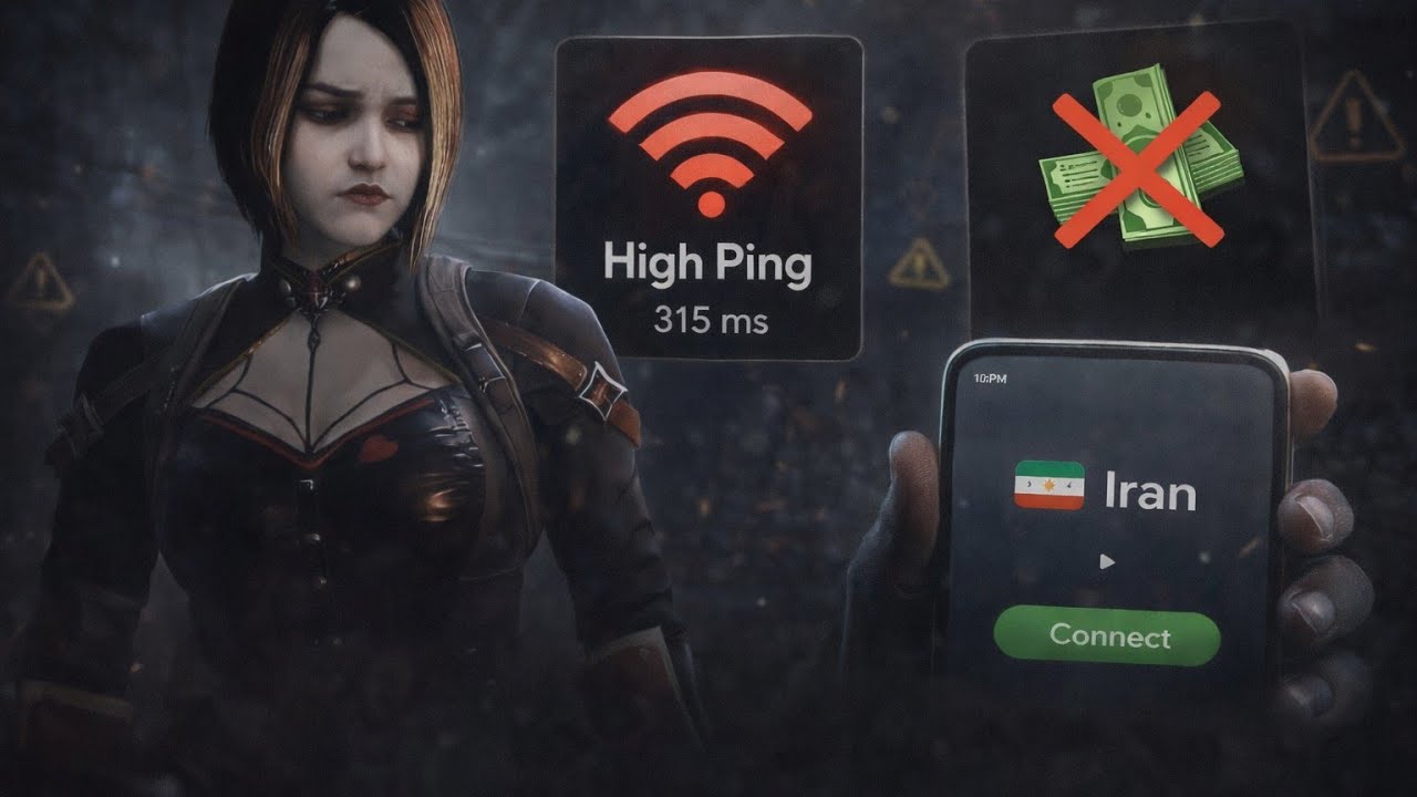 راهکار بدون هزینه و بی خطر برای حل مشکل پینگ!(برای همه اپراتور ها)💯🖤