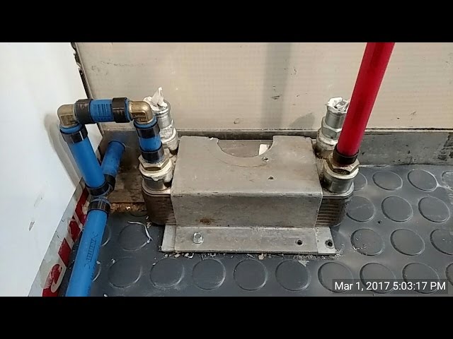 Box Truck Camper 80 Shower Heat Exchanger pt3 - YouTube