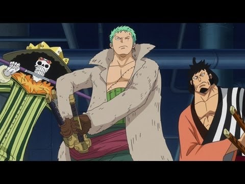 One Piece Anime Review Episodio 605 La Voluntad Del G 5 ワンピース Youtube
