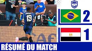 Brazil vs Egypt 2-1 Highlights | 2026 International Friendly Match