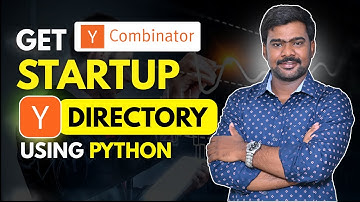 How to Scrape Y Combinator Startup Directory with Python | YC Startups Web Scraping (2025)