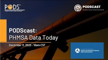 PODScast: PHMSA Pipeline Data Today with Blaine Keener