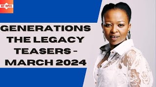 Generations The Legacy Teasers  March 2024