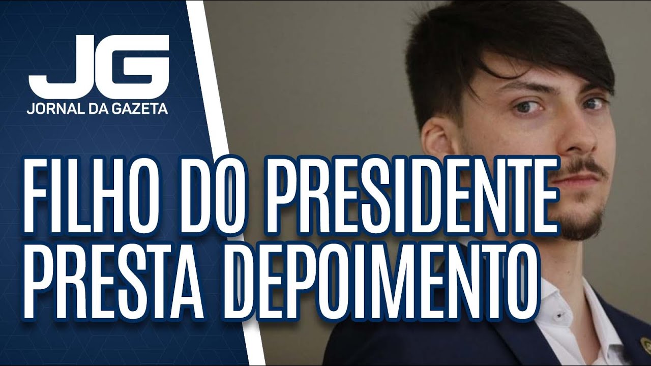 Filho do Presidente presta depoimento à Polícia Federal