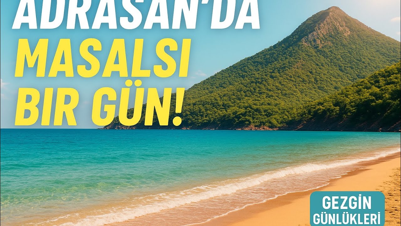 🏝️ Türkiye’nin Maldivleri: Suluada! Adrasan’dan Muhteşem Bir Gün!