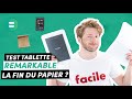 Test tablette remarkable  la fin du papier  