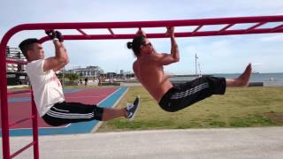 L-sit climb