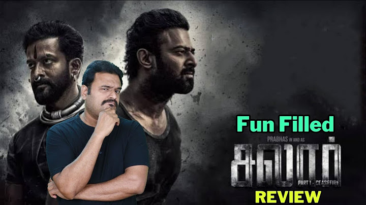 Salaar Review | Salaar: Part 1-Ceasefire Review by Filmi craft Arun | Prabhas | Prashanth Neel