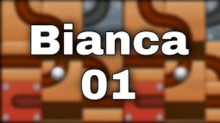 How To Solve  Roll the Ball - Slide Puzzle Star Mode Bianca Package Level 01 | Shorts video screenshot 5