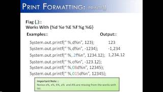 Print Formatting Part 9: printf() Flag , (Java)