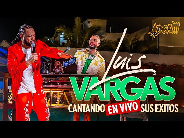 LUIS VARGAS CANTANDO 🎤 EN VIVO SUS EXITOS CON DJ ADONI / BACHATA MIX class=