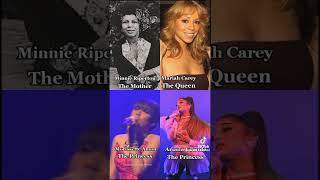 Mariah Carey, Ariana Grande, Minnie Riperton Bets Whistle Notes ¿Cual es tu favorita?